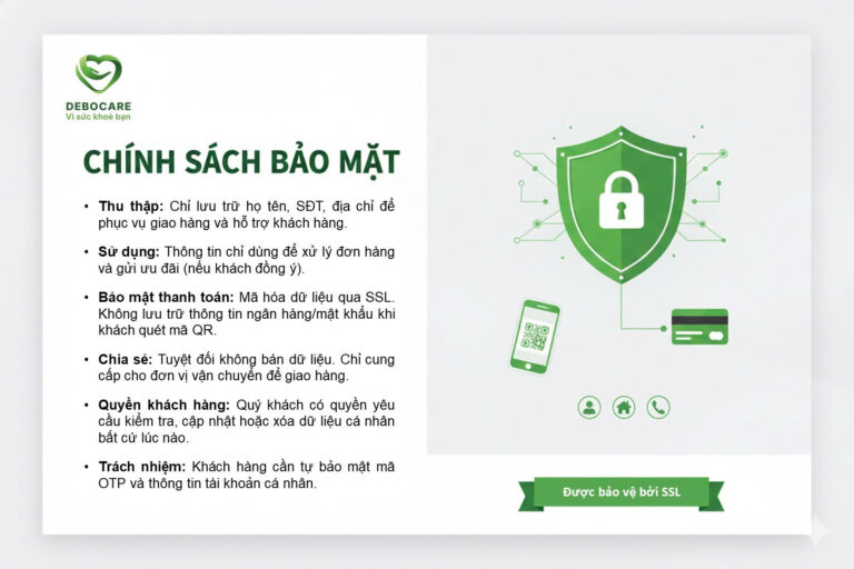 chính sách bảo mật